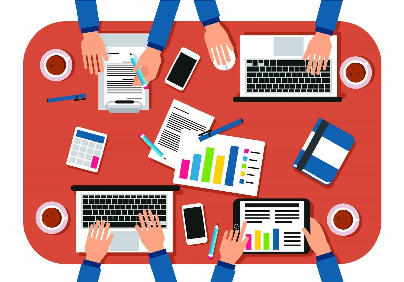 Traditioneel rapportage proces